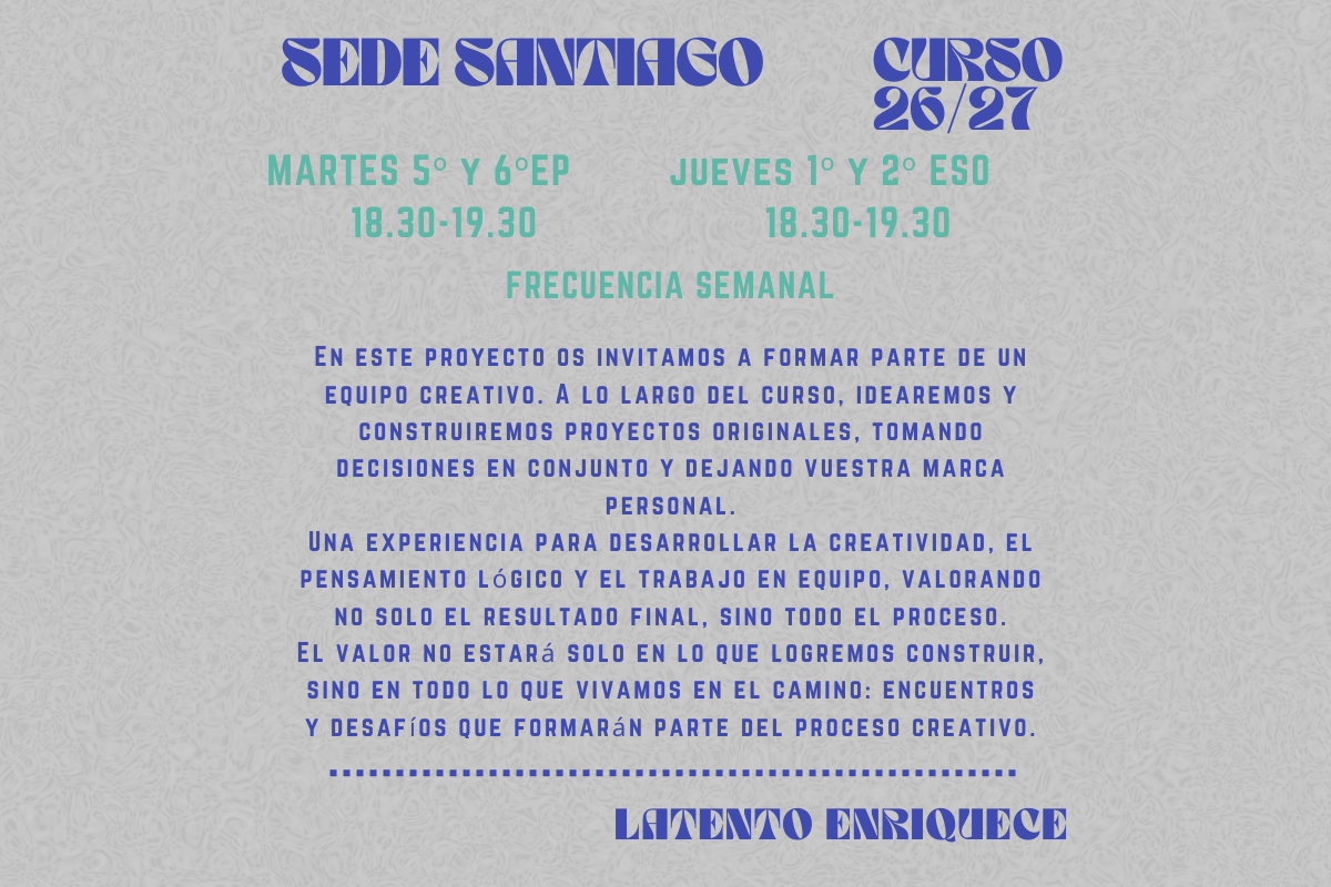 RESERVA TALLERES SANTIAGO CURSO 2026-2027 - Imagen 5